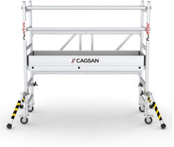 CAGSAN gurulóállvány Protube FN180 - Munkamagasság: 2, 9m (ProTUBE FN96)