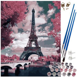 Maaleo Festmény számok szerint 40x50 cm Eiffel torony 22784 (5900779947887)