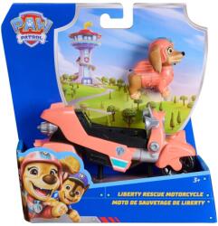 Spin Master Vehicul Paw Patrol Spin Master - Motocicletă de salvare Liberty (681147095335) Figurina