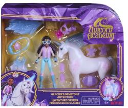 Spin Master Set de joacă Unicorn Academy Spin Master - Aventura cu pietre prețioase a lui Glacier (681147097421) Figurina