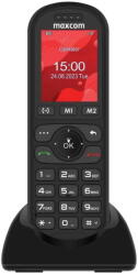 Maxcom Telefon DECT cu SIM Maxcom MM 39D, 1000 mAh, 176 x 220 pixeli, 4G, Negru (MM39D-SE)