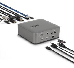 StarTech - Thunderbolt 5 univerzális dokkolóállomás, többkijelzős elosztó, 8K 60Hz vagy 4K 144Hz, 120Gbps sávszélesség-növelés, 140W PD - 215UE-TB5USB4DOCK (215UE-TB5USB4DOCK)