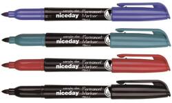 Niceday vékony hegyű 4db-os vegyes színű permanent marker készlet (284.1822) - bestbyte