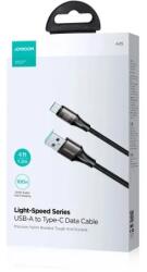 JOYROOM Light-Speed Series S-A25 cablu USB-C, 100W, 1.2m, Negru (JR-S-A251.2-BLK)