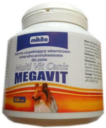 Mikita Multi Vit Canis Megavit 150 comprimate