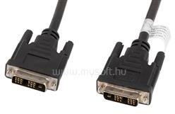 Lanberg CA-DVIS-10CC-0030-BK DVI-D M 18+1 single link 3 m (fekete) (CA-DVIS-10CC-0030-BK) (CA-DVIS-10CC-0030-BK)
