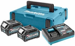 Makita akku szett 191j81-6 (2xbl4025+1xdc40ra+makpac)