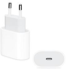 Apple hálózati töltő Type-C aljzat (20W, PD gyorstöltő, MUVV3ZM/A és MHJE3ZM/A utód) FEHÉR (168227)