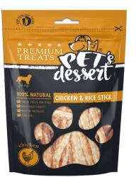  Pet's Dessert Pet's Dessert Dog Chicken and Rice Stick, 80 g