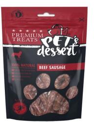  Pet's Dessert Pet's Dessert Dog Beef Sausage, 80 g