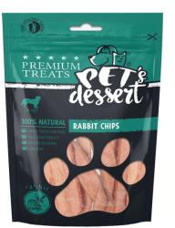  Pet's Dessert Pet's Dessert Dog Rabbit Chips, 80 g