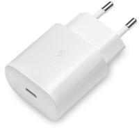 Samsung hálózati töltő Type-C aljzat (25W, EP-TA800XWEGWW, PD gyorstöltő 3.0) FEHÉR (94057)