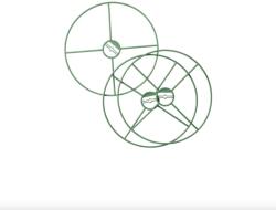 Nature virágtartó gyűrű 30cm, 3db (6040100) (10000720)