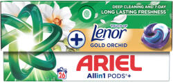 Ariel Allin1 PODS +Touch of Lenor Gold Orchid, 26 Mosáshoz - ecofamily