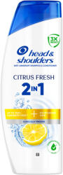 Head & Shoulders Head & Shoulders Citrus Fresh 2az1-ben Korpásodás Elleni Sampon és Balzsam, 400 ml Korpamentes haj