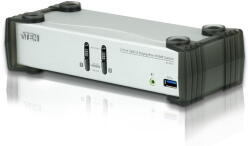 ATEN Switch KVM ATEN CS1912-AT-G, 2 porturi, DisplayPort, 4K Ultra HD (CS1912-AT-G)