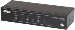 ATEN Switch AV ATEN VM0202HB-AT-G, 4096x2160, 2 intrari HDMI, 2 iesiri HDMI (VM0202HB-AT-G)