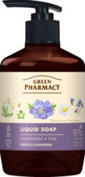 Green Pharmacy SĂPUN LICHID VERDE MUȘEȚEL ȘI IN CU DOZATOR 460ML