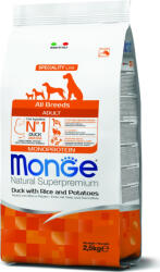 Monge Speciality Line All Breeds Kacsa, rizs & burgonya - Adult 2, 5 kg