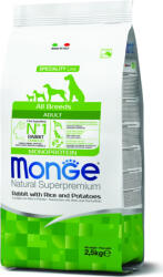 Monge Speciality Line All Breeds Nyúl, rizs és burgonya - Adult 2, 5 kg