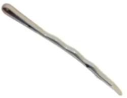EF-ES Hullámcsat EF-ES - 5cm 20db fehér egyenes