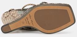 Rick Owens Lilies сандали обувки със скосена платформа от кожа Cantilever 8 (LI01F7804.LPY35)