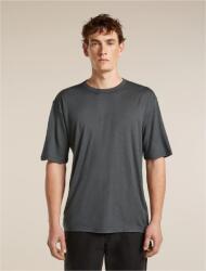 Icebreaker Merino 150 Tech Lite SS Relaxed Tee férfi funkcionális póló XXL / sötétszürke