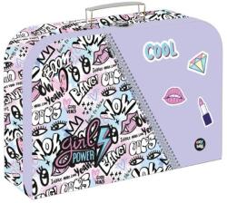 Oxybag laminált bőrönd, 34 cm, PREMIUM Funny Girl (6-09426)