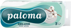 Paloma 3 rétegű toalettpapír, tiszta fehér, 10 tekercs