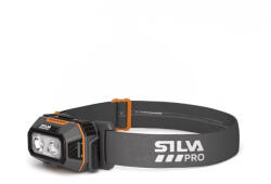 SILVA Rough Light 700 fejlámpa szürke/narancssárga