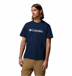 Columbia CSC Basic Logo Tee férfi póló XL / sötétkék