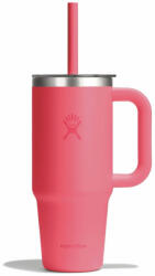 Hydro Flask All Around Travel Tumbler 24 oz (709 ml) thermo bögre rózsaszín/burgundi vörös