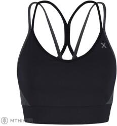 Montura Crimp Cross Bra női melltartó, black/piombo (L)