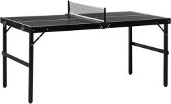 SPORTNOW Masă Pliabilă de Ping Pong cu Fileu și Mâner | Aosom Romania (A90-340V80BK)
