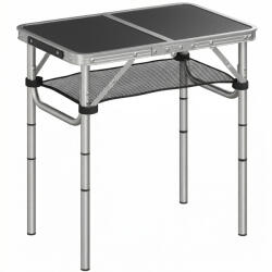 Outsunny Masă de Camping Pliabilă 60 cm, Picnic cu Strat de Plasă, Negru | Aosom Romania (A20-653V00MX)