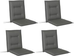 Outsunny Set de 4 perne de șezut 108 x 50 x 5 cm, perne pentru scaune cu curele, pentru interior și exterior, Hellgrau | Aosom Romania (84G-610V00LG)