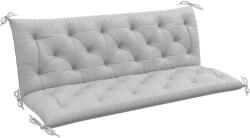 Outsunny Pernă de bancă pentru 3 persoane 150x98x8 cm, Bankpolster für Gartenmöbel Hollywoodschaukel, Gri deschis | Aosom Romania (84B-136V00LG)