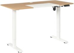 Vinsetto Birou Înălțime Reglabilă Electric Vinsetto 140 x 70 cm Birou de Calculator cu 4 Setări de Memorare, Blat de Masă din 4 Părți, Birou Stand-Sit cu Anti-Coliziune, Protecție la Suprasarcină Alb | Aosom R
