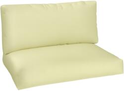 Outsunny Perne de paletă exterior 2 locuri perne de șezut pentru paletă euro lavabile 120 x 80 cm și 120 x 45 cm, bej | Aosom Romania (84G-685V00BG)