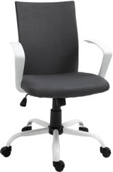 Vinsetto Scaun de Birou Ergonomic și Pivotant pentru Birou, Gri Închis | Aosom Romania (921-540CG)