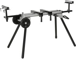Durhand Masă Suport pentru Ferăstraie Circulare, Bancă Extensibilă Reglabilă și Pliabilă, 123.5-245x73x96 cm, Negru | Aosom Romania (B40-025)