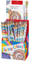 Faber-Castell Display 84 creioane colorate standard Faber-Castell + jumbo, Multicolor fantasy (FC116576)
