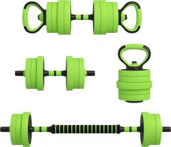 SPORTNOW Set Antrenament 4-in-1 Gantere Reglabile Suport Flotari Greutati Libere 40KG pentru Fitness | Aosom Romania (A91-287V03GN)
