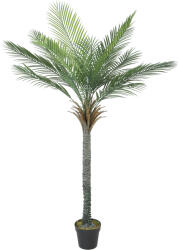 HOMCOM Plantă Artificială Decorativă 180 cm Palmier Artificial cu Ghiveci și Frunze pentru Interior Verde | Aosom Romania (83C-197V00GN)