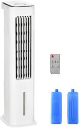 HomCom 2 in 1 răcitor de aer cu răcire cu apă 7L rezervor, timer 12h, pentru 20 ㎡ | Aosom Romania (824-042V90)