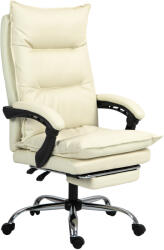 Vinsetto Fotoliu Birou Negru - Rabatabil, Suport Picioare & Ergonomic | Aosom Romania (921-335V00BG)