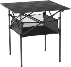 Outsunny Masă de Camping Pliabilă, Ușor de Transportat, Include Geantă de Călătorie, 70x70x69cm, Negru | Aosom Romania (84B-567)