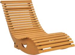 Outsunny scaun balansoar de gradina cu sezut din lemn si spatar | Aosom Romania (84G-210V01TK) Balansoar