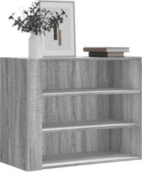vidaXL szürke sonoma színű szerelt fa faliszekrény 75 x 35 x 60 cm
