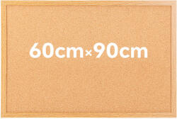 Deli Panou pluta 60*90 cm rama lemn deli (DLEV352-3)